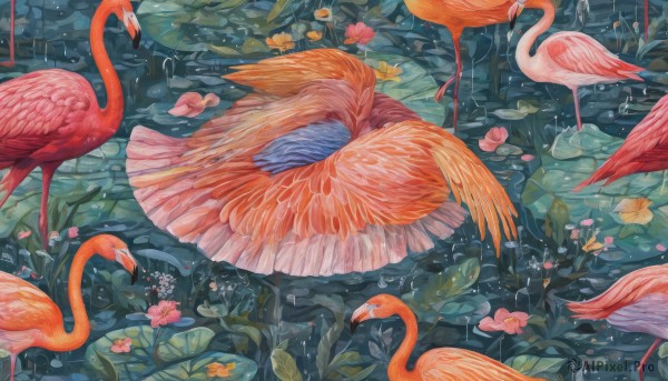 A stunning portrayal of a unique subject in a calm outdoors