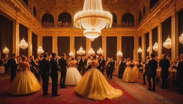 Image of a female in a beautiful dynamic scene