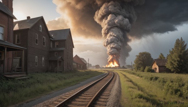 A inspiring view of a unique subject in fiery day