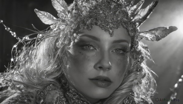 A breathtaking view of a female in dynamic scene