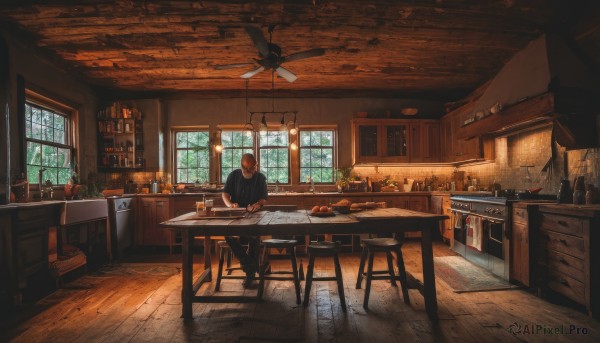 Image of a male in a peaceful day