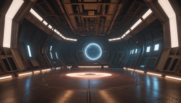 A vivid scenery showcasing a spacecraft