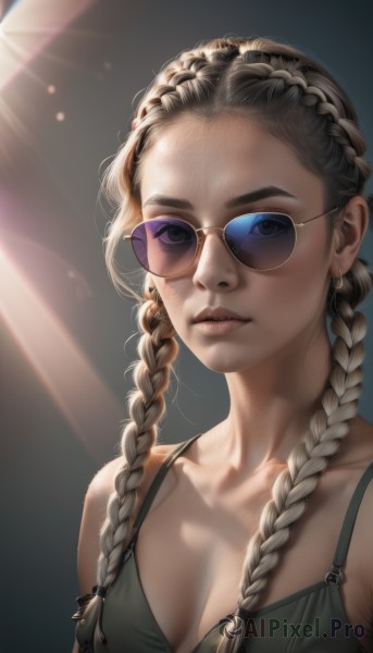 Sunlight brought to life with a serene female