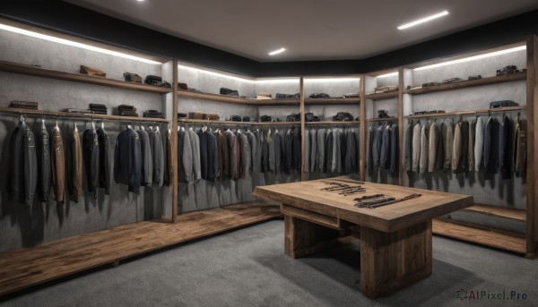 A calm scenery highlighting a indoors