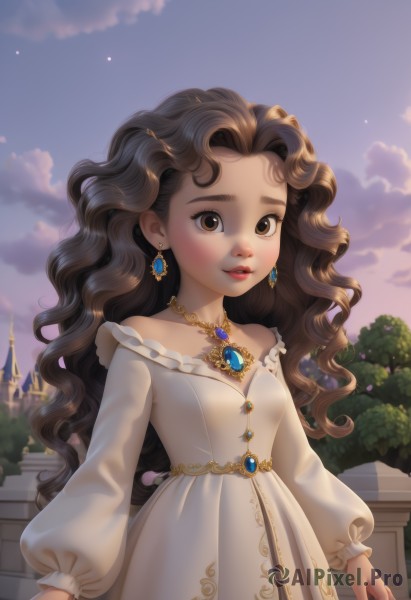 A peaceful image of a female in day
