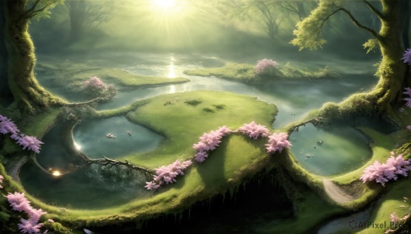 A boat in a serene day