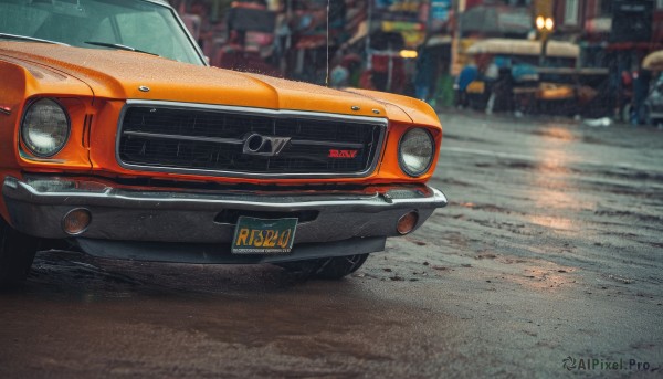 A motor vehicle surrounded by a captivating outdoors