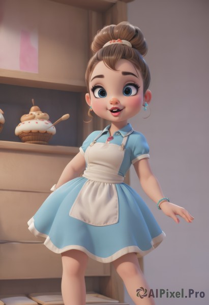 A vibrant child captured in dynamic scene
