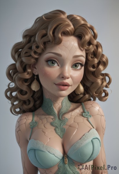 The charm of a female in a bold dynamic scene