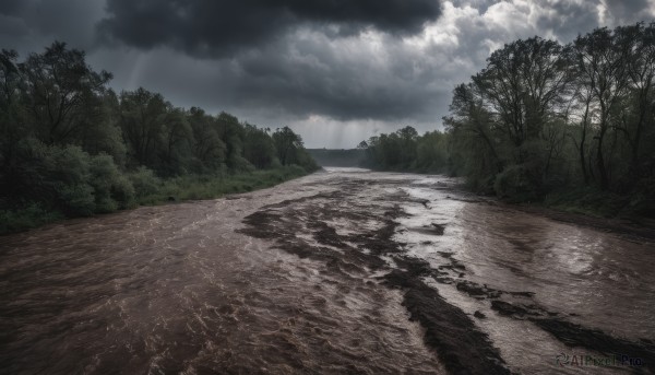 A unique view of a landscape in day