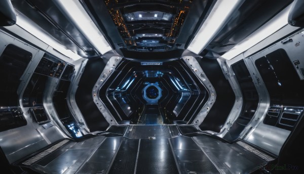 A spacecraft showcased in a vivid scenery