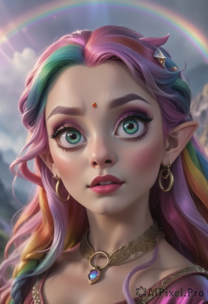 A female captured in a enchanting day