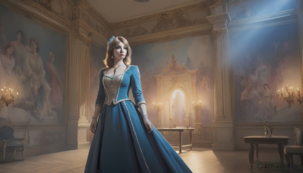 A stunning portrayal of a female in a calm sunlight