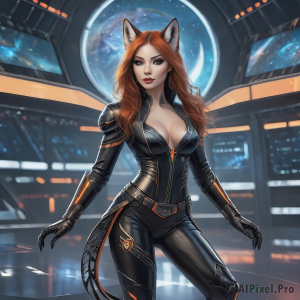 A stunning female captured in dynamic scene