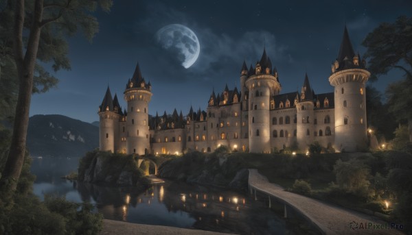 A landscape showcased in a vivid outdoors