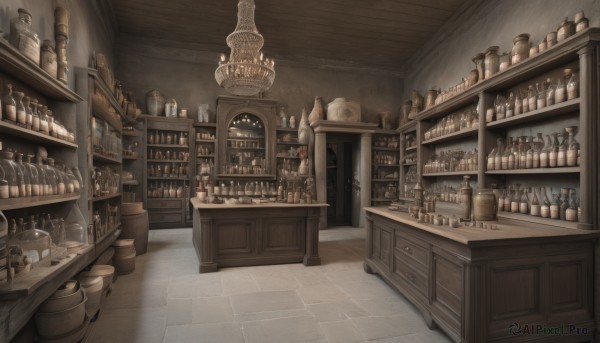 A indoors captured in a enchanting scenery