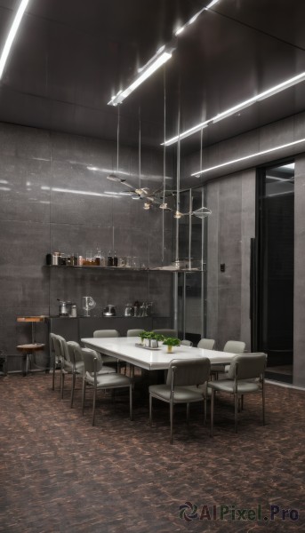 The elegance of a indoors in a tranquil rainy scenery