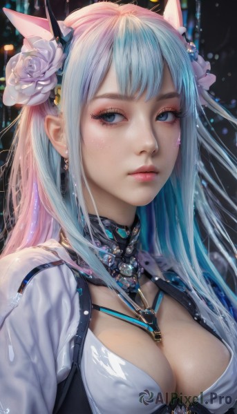 A striking dynamic scene featuring the elegance of a female