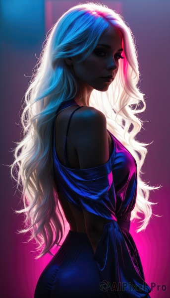 A delightful capture of a female within dynamic scene