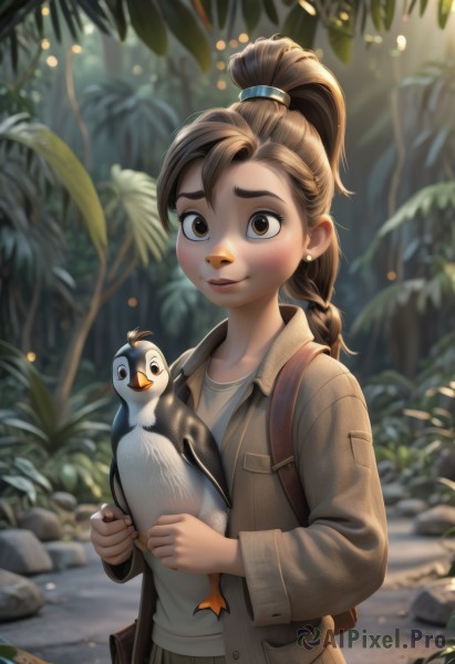 Day brought to life with a serene female