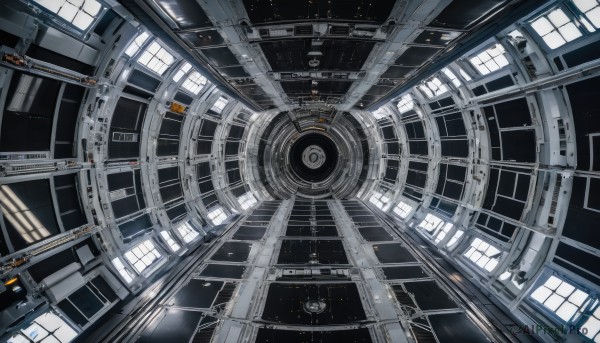 A majestic spacecraft within a vivid sunlight