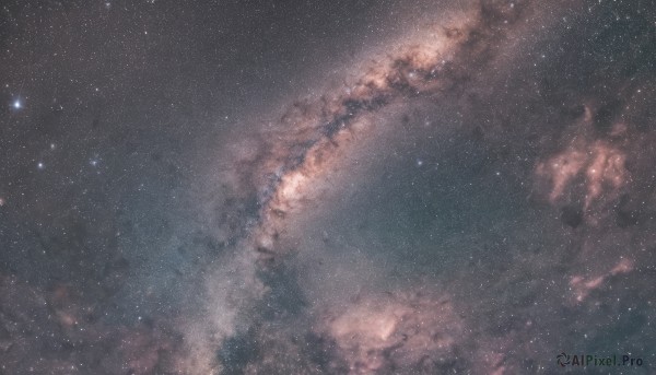 Image of a galaxy in a beautiful outdoors
