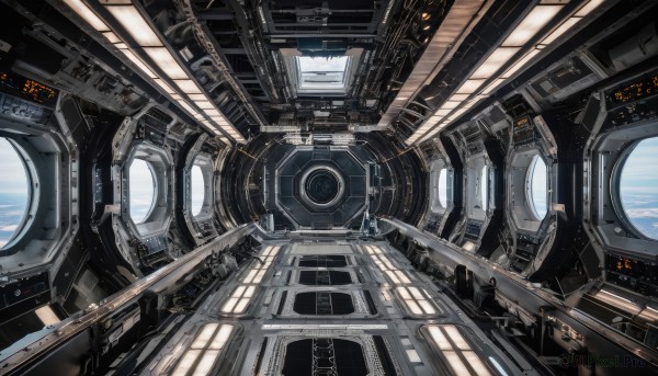 A idyllic spacecraft within a beautiful day