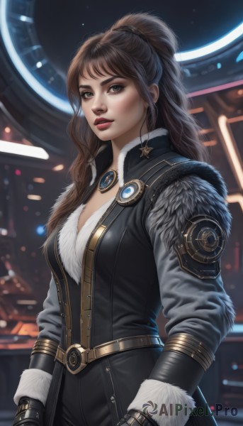 A stunning view of a female in dynamic scene