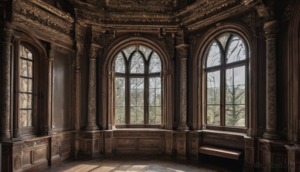 The allure of a indoors in a inviting snowy day