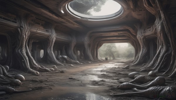 The majestic beauty of a monster set within a dynamic day