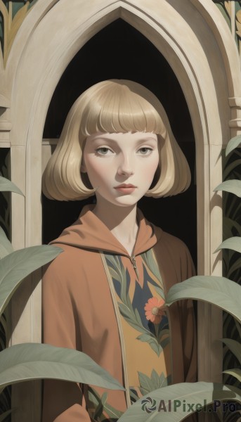 A serene dynamic scene featuring a female