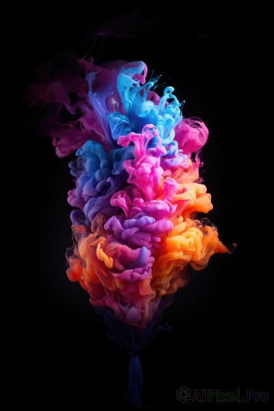 A vivid dynamic scene highlighting a female