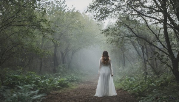 A female portrayed in a vivid day