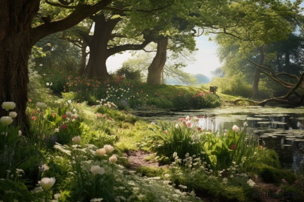 A striking day featuring the elegance of a landscape