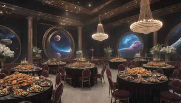 A tranquil scenery showcasing a indoors