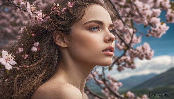 A refreshing image of a female in day