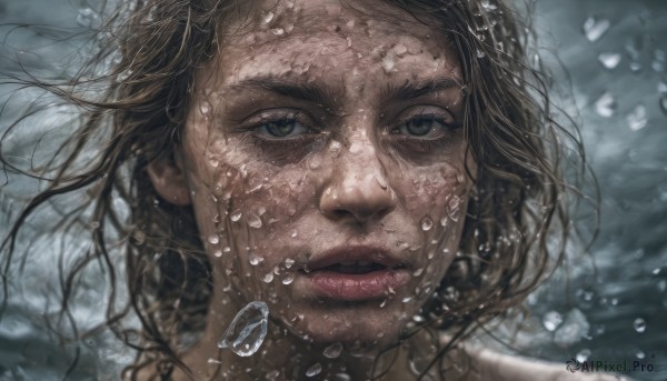 A calm dynamic scene highlighting a female