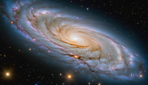 A tranquil view of a galaxy in outdoors