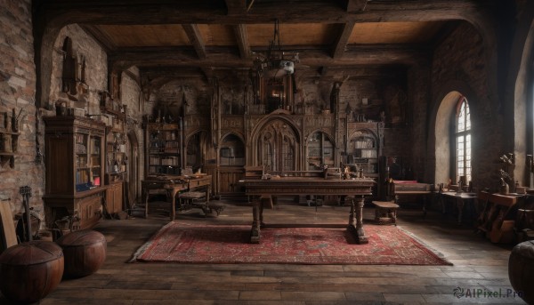 A stunning view of a indoors in day