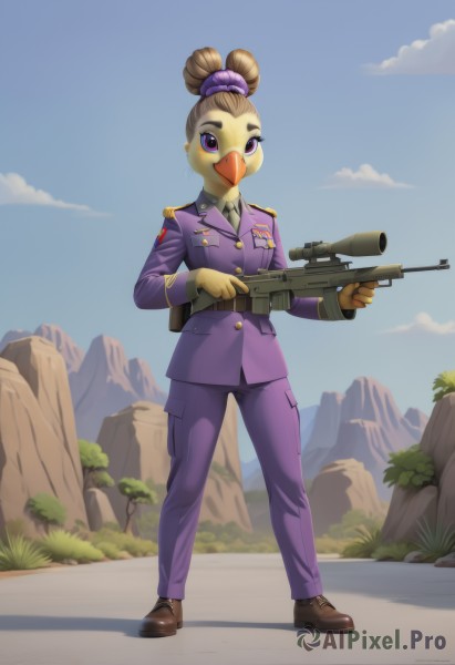 A stunning view of a female in day