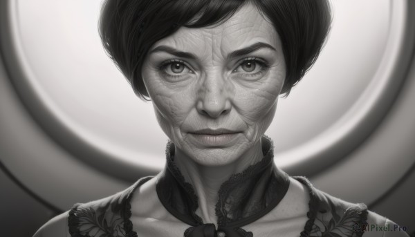 A inspiring view of a female in dynamic scene
