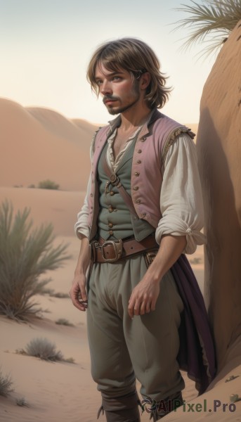 Day brought to life with a serene male