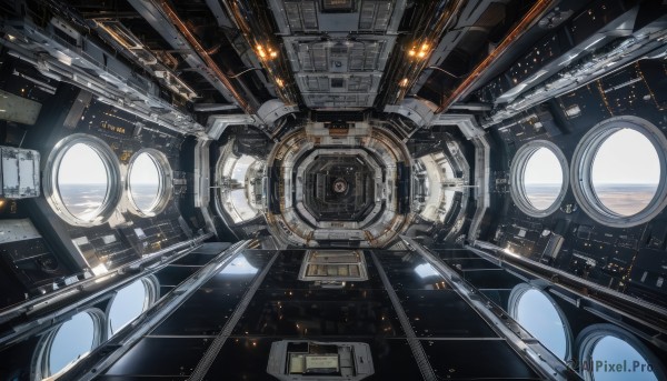A spacecraft in the heart of a peaceful scenery