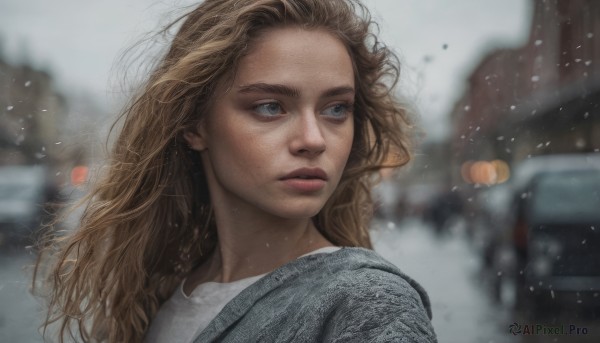 A ethereal outdoors featuring a female