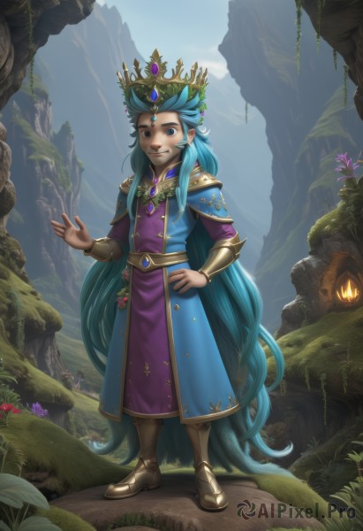A majestic image of a female in outdoors