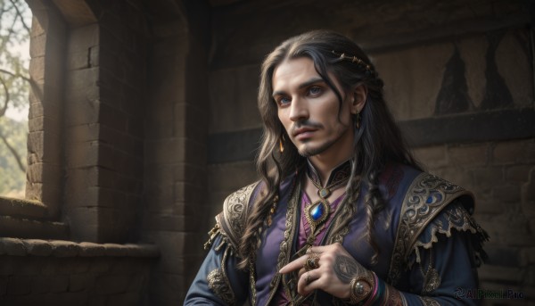 The beauty of a male set in a enchanting day