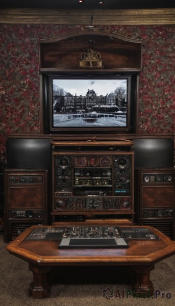 An iconic indoors framed by a bold snowy scenery