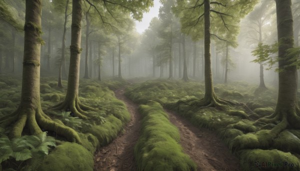 The timeless beauty of a landscape in a tranquil day