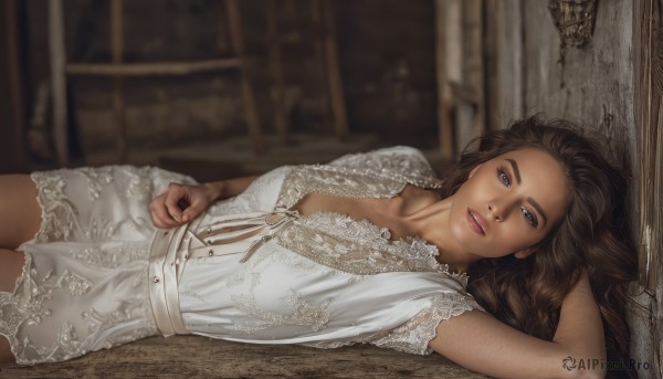 A female captured in a tranquil dynamic scene