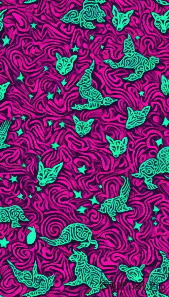 A vivid background highlighting a abstract